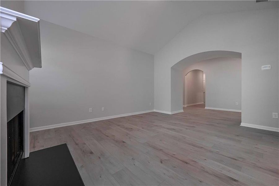 Spacious, unfurnished interior of a new home in , Villa Rica (Image 13). Spacious, unfurnished interior of a new home in , Villa Rica (Image 13).