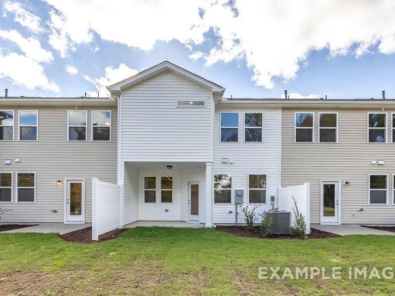 Exterior details and patio area of a home in Springvale, Fuquay Varina (Image 2). Exterior details and patio area of a home in Springvale, Fuquay Varina (Image 2).