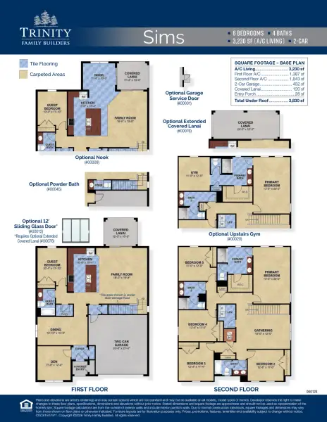 Sims floor plan