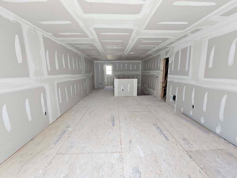 In-progress construction of a new home in Arbors at Richland Creek, Buford, GA (Image 41).