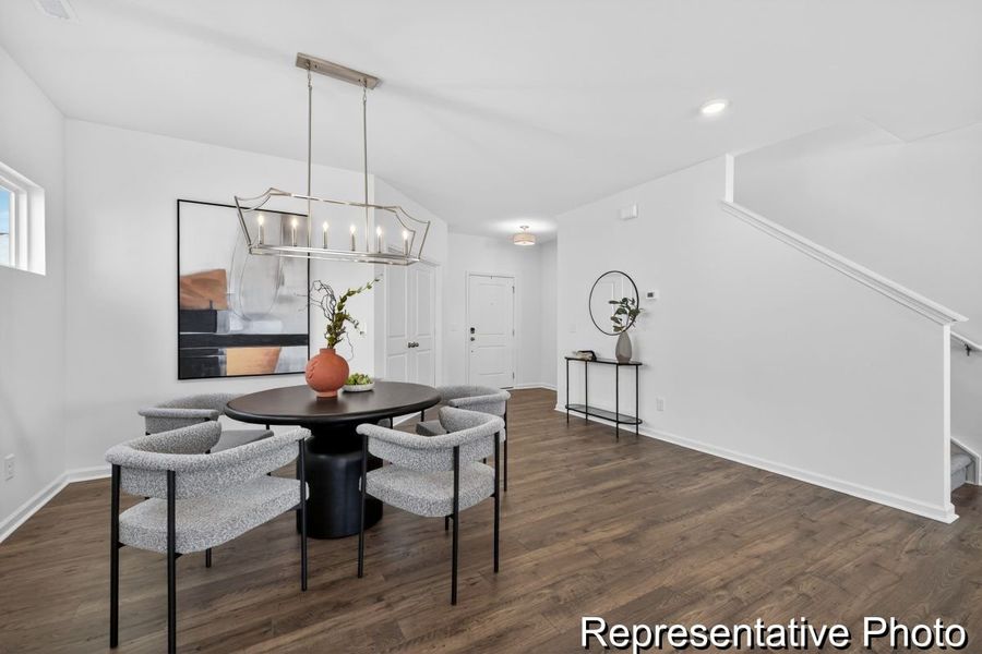 Furnished interior view inside a new home in Nathans Ridge, Lillington (Image 6).