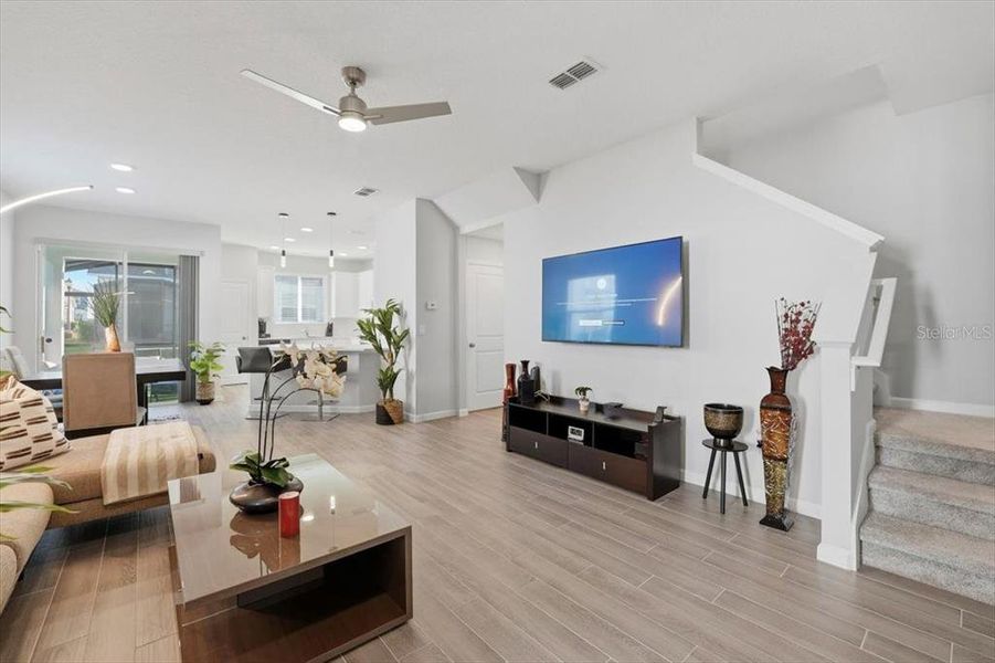 Furnished interior view inside a new home in , Orlando (Image 6). Furnished interior view inside a new home in , Orlando (Image 6).