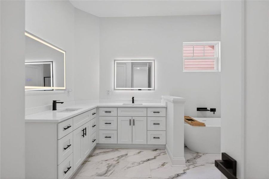 Furnished interior view inside a new home in , Douglasville (Image 3).