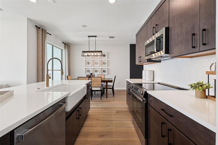 Furnished interior view inside a new home in Isla Mirada, San Antonio (Image 33).