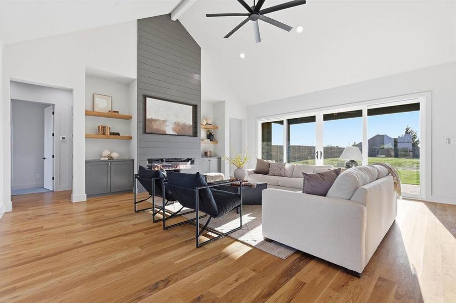 Furnished interior view inside a new home in , Red Oak (Image 24).