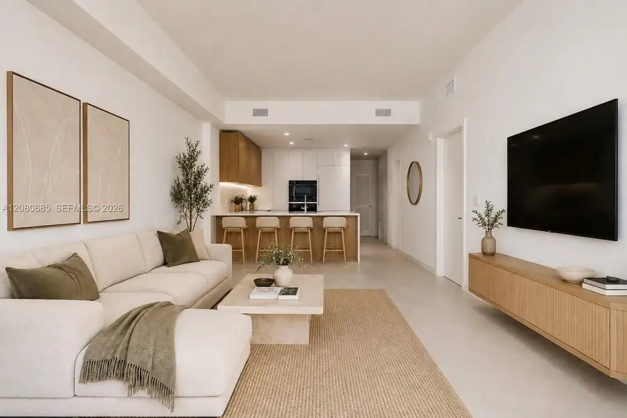 Furnished interior view inside a new home in , Miami (Image 8). Furnished interior view inside a new home in , Miami (Image 8).
