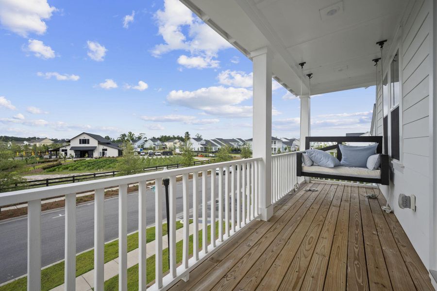 Exterior details and patio area of a home in Carnes Crossroads, Summerville (Image 29). Exterior details and patio area of a home in Carnes Crossroads, Summerville (Image 29).