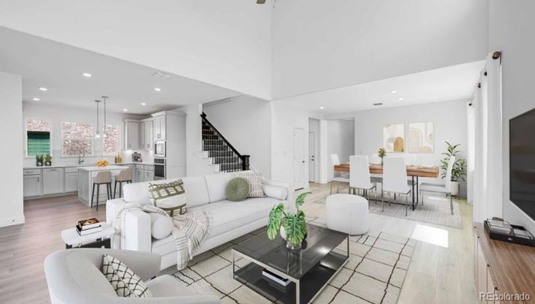 Furnished interior view inside a new home in Farmlore, Brighton (Image 5).