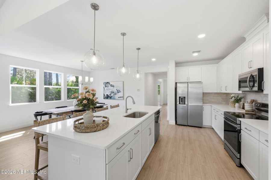 Furnished interior view inside a new home in Palm Coast Homes, Palm Coast (Image 18).