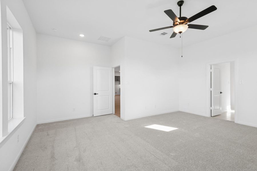 Spacious, unfurnished interior of a new home in The Grand Prairie 50’, Hockley (Image 29). Spacious, unfurnished interior of a new home in The Grand Prairie 50’, Hockley (Image 29).