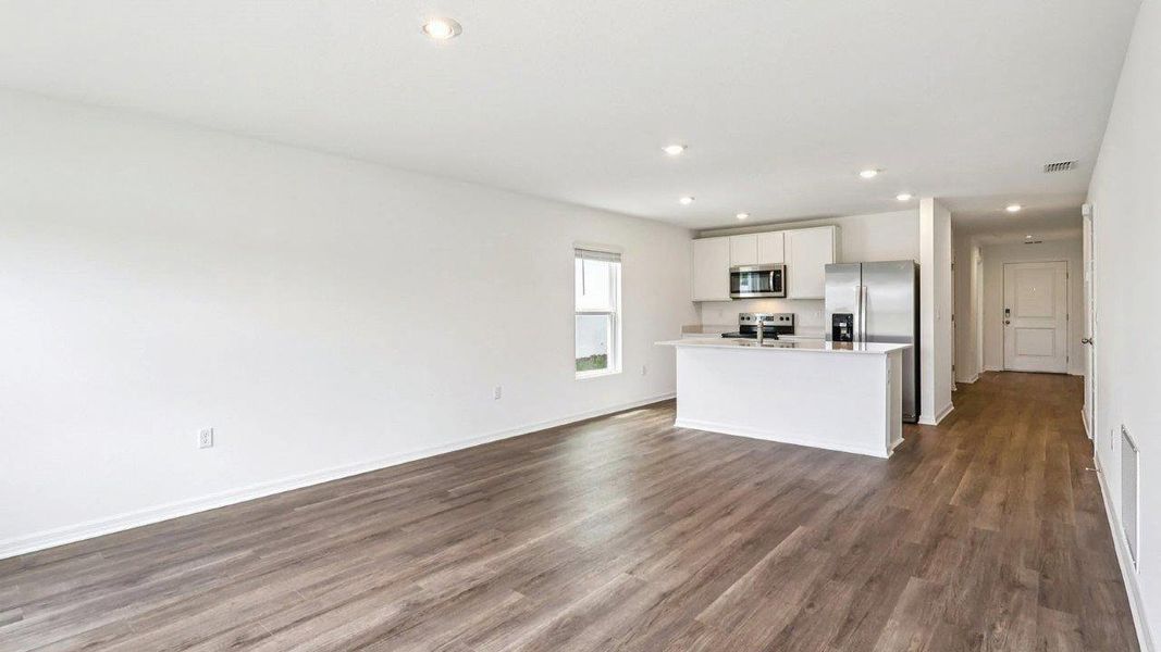 Spacious, unfurnished interior of a new home in Leoma's Landing, Lake Wales (Image 15). Spacious, unfurnished interior of a new home in Leoma's Landing, Lake Wales (Image 15).