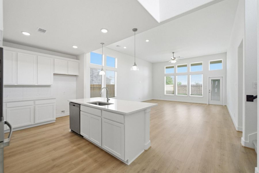 Furnished interior view inside a new home in Sunterra Lakes, Brookshire (Image 10).