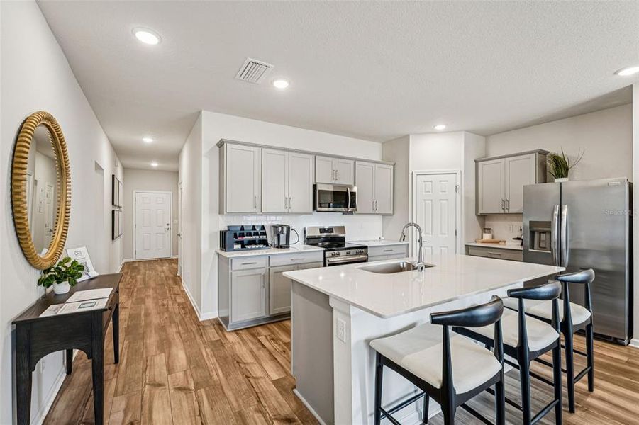 Furnished interior view inside a new home in , Palm Coast (Image 8). Furnished interior view inside a new home in , Palm Coast (Image 8).