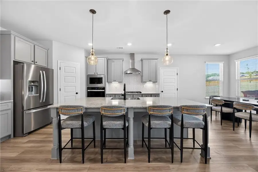 Furnished interior view inside a new home in , Stockbridge (Image 8).