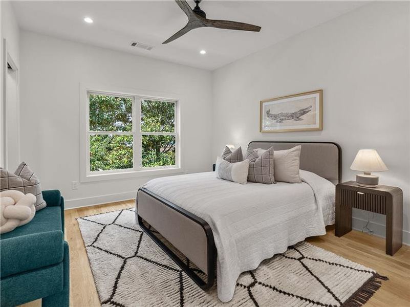 Furnished interior view inside a new home in , Atlanta (Image 27). Furnished interior view inside a new home in , Atlanta (Image 27).