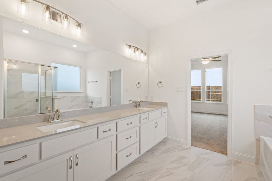 Furnished interior view inside a new home in Lake Breeze, Lavon (Image 15). Furnished interior view inside a new home in Lake Breeze, Lavon (Image 15).