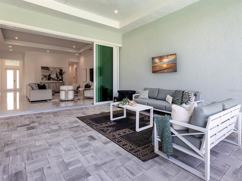 Furnished interior view inside a new home in , Lakewood Ranch (Image 50).