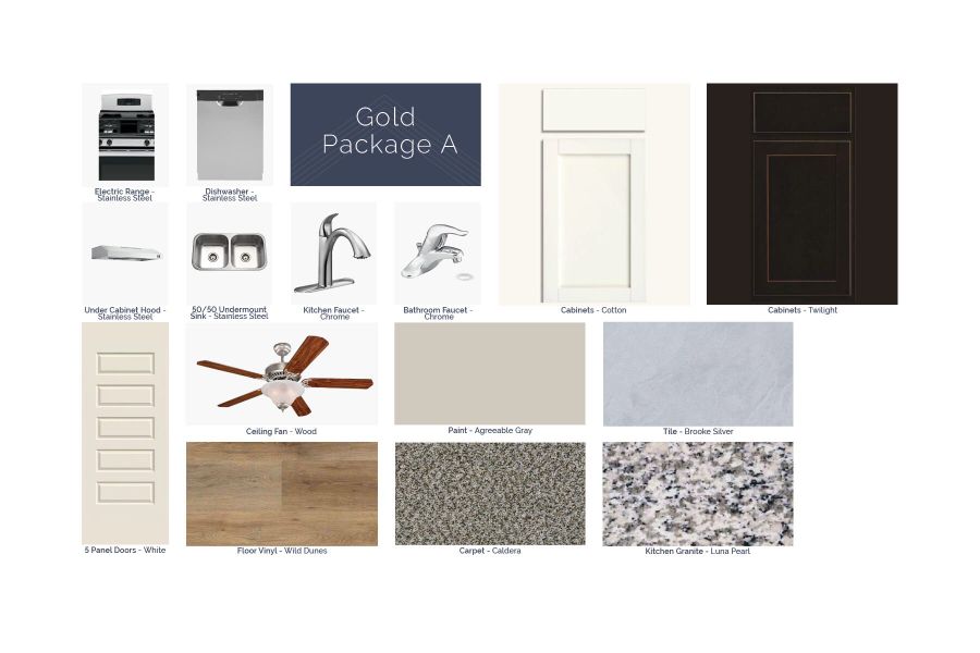 Interior Selection Gold A Interior Selection Gold A