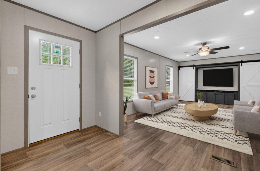 Furnished interior view inside a new home in , Moncks Corner (Image 6).
