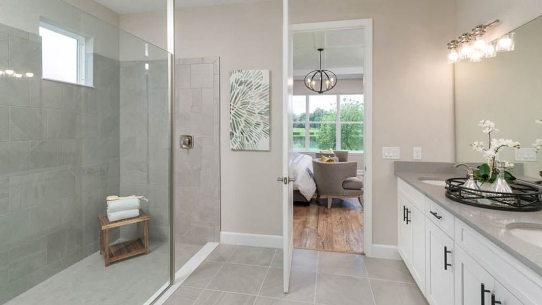 Furnished interior view inside a new home in Timber Ridge, Plant City (Image 5).
