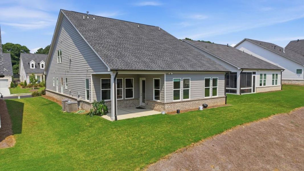 Exterior details and patio area of a home in , Woodstock (Image 4).