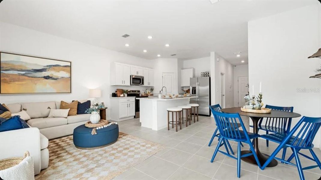 Furnished interior view inside a new home in Skye Ranch Community Group Page, Sarasota (Image 10).