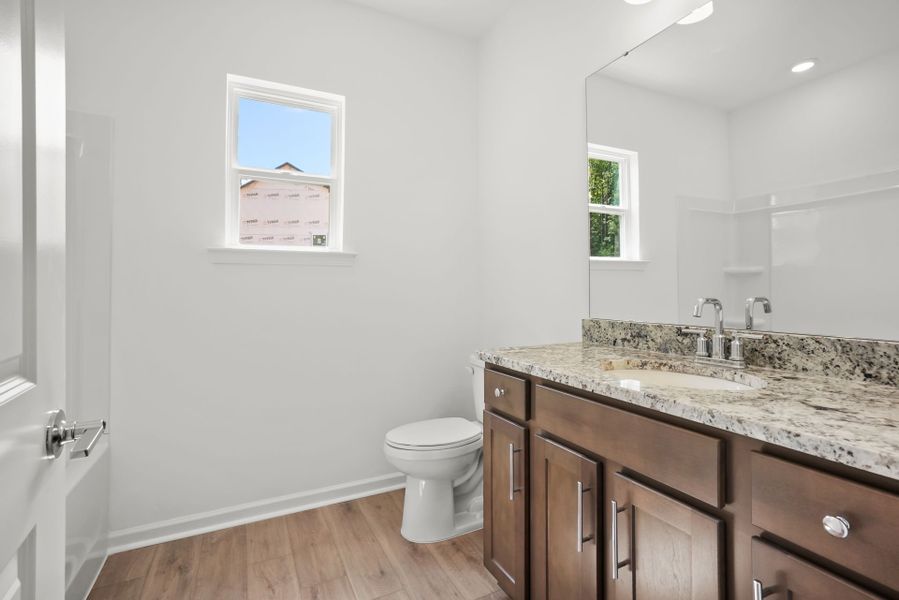 Furnished interior view inside a new home in Michaux Gardens, Belmont (Image 19).