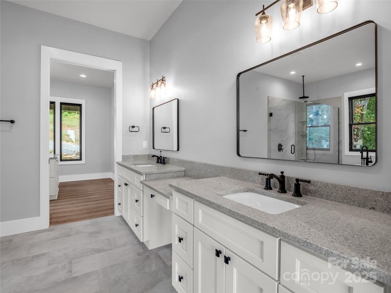 Furnished interior view inside a new home in , Mill Spring (Image 5).