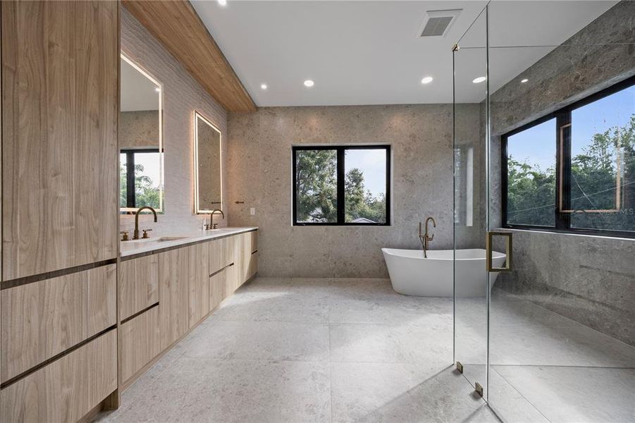 Furnished interior view inside a new home in , St. Petersburg (Image 16).