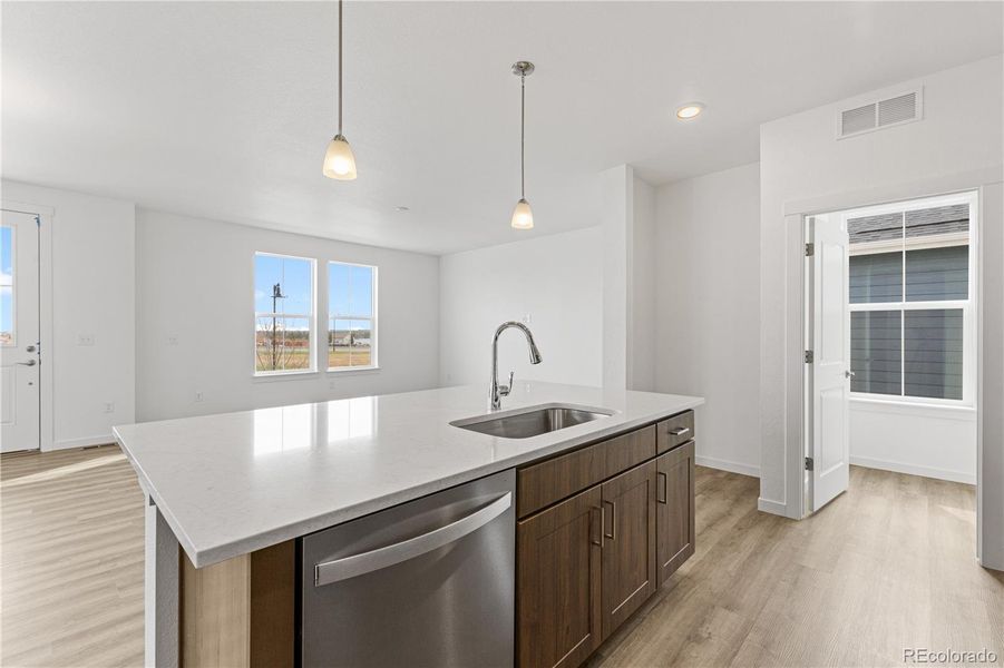 Furnished interior view inside a new home in Timnath Lakes, Timnath (Image 5).