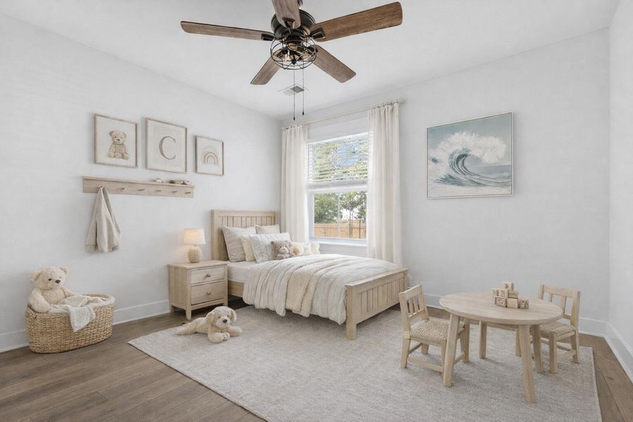 Furnished interior view inside a new home in The Coves at Lakes of Cane Bay, Summerville (Image 26). Furnished interior view inside a new home in The Coves at Lakes of Cane Bay, Summerville (Image 26).