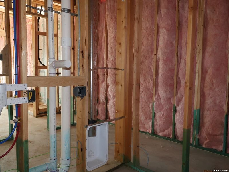 In-progress construction of a new home in Meadows at Clear Springs, New Braunfels, TX (Image 31).