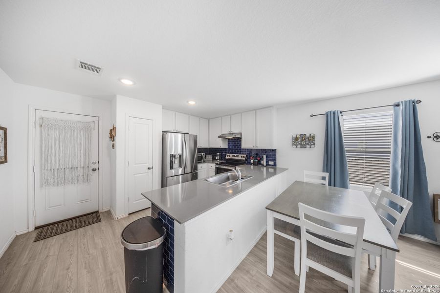 Furnished interior view inside a new home in , San Antonio (Image 23). Furnished interior view inside a new home in , San Antonio (Image 23).