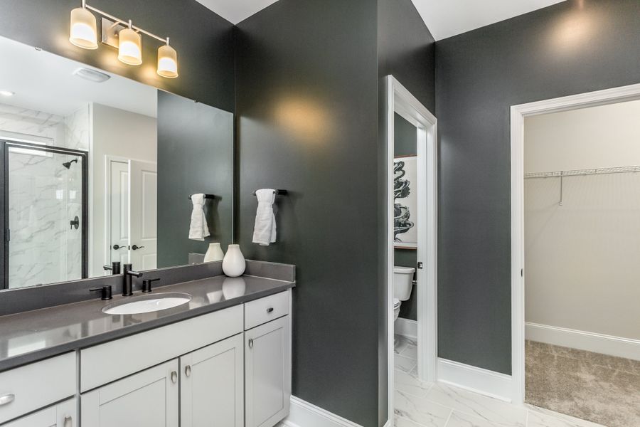 Representative furnished interior of a home built from the Stardom by Del Webb in Del Webb Carolina Ridge, Midland (Image 18).