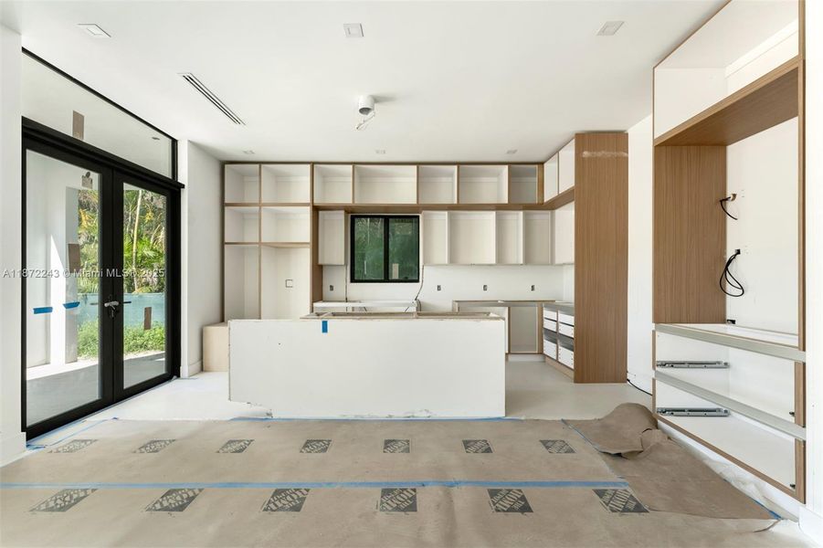 Furnished interior view inside a new home in , Miami (Image 3).