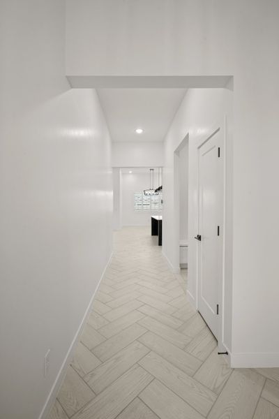 Representative unfurnished interior of a home built from the Torrey Pines by LEH. Homes in Verdancia, El Paso (Image 48).