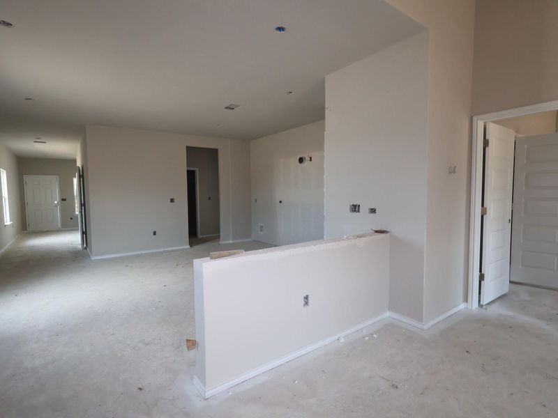 In-progress construction of a new home in Cool Water, Jarrell, TX (Image 7). In-progress construction of a new home in Cool Water, Jarrell, TX (Image 7).