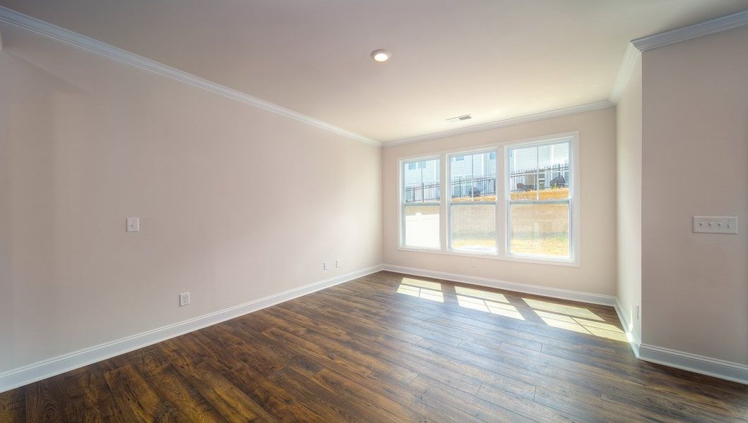 Spacious, unfurnished interior of a new home in Townes at Tap Root Farms, Fletcher (Image 14). Spacious, unfurnished interior of a new home in Townes at Tap Root Farms, Fletcher (Image 14).