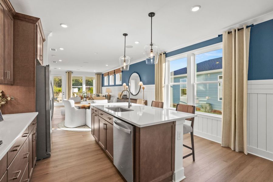 Representative furnished interior of a home built from the Hallmark by Del Webb in Del Webb Carolina Ridge, Midland (Image 21).