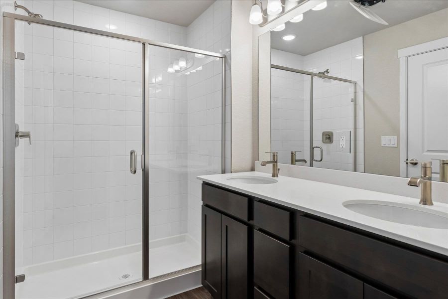 Furnished interior view inside a new home in Aspen Ranch, Fountain (Image 8).