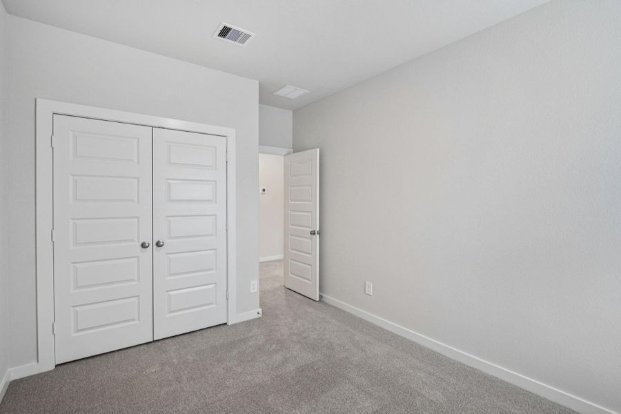 Spacious, unfurnished interior of a new home in Spring Brook Village - City Series, Houston (Image 12). Spacious, unfurnished interior of a new home in Spring Brook Village - City Series, Houston (Image 12).