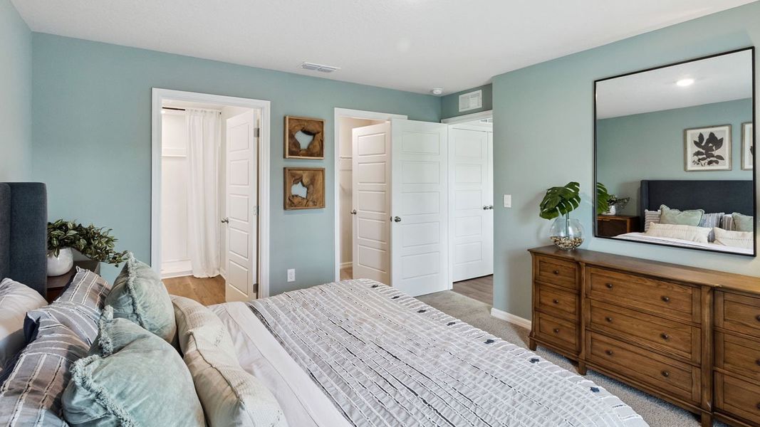 Furnished interior view inside a new home in Leoma's Landing, Lake Wales (Image 31).
