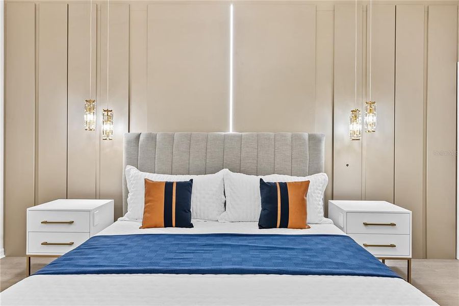 Furnished interior view inside a new home in Windsor Cay Resort, Clermont (Image 11). Furnished interior view inside a new home in Windsor Cay Resort, Clermont (Image 11).