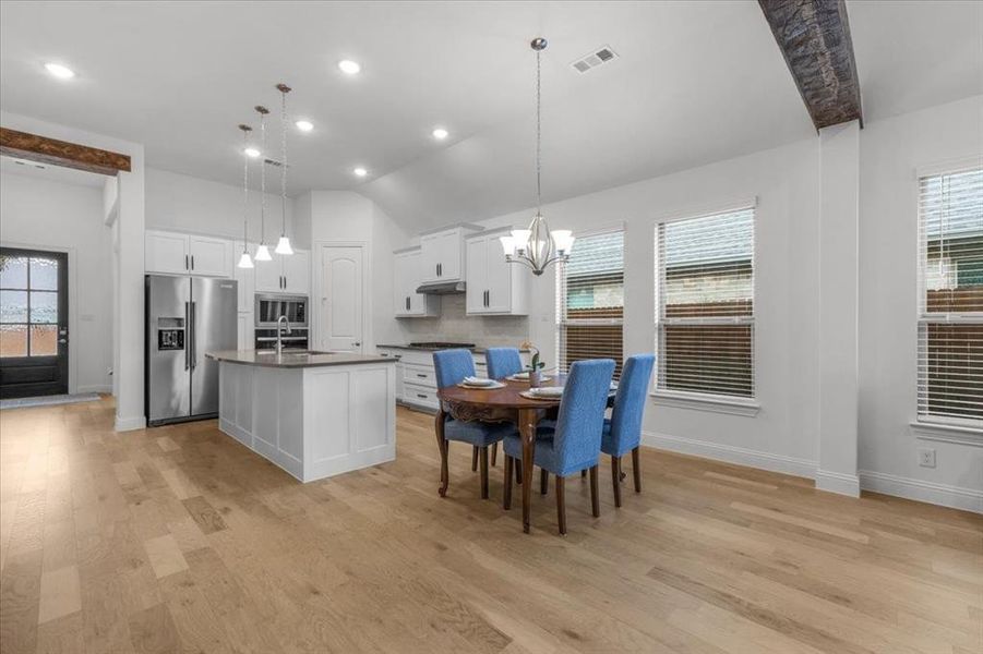 Furnished interior view inside a new home in Marine Creek Ranch, Fort Worth (Image 17).