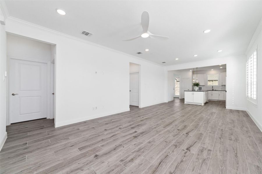 Spacious, unfurnished interior of a new home in , Willis (Image 32). Spacious, unfurnished interior of a new home in , Willis (Image 32).