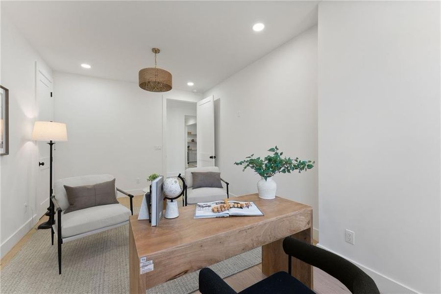 Furnished interior view inside a new home in , Cumming (Image 13).