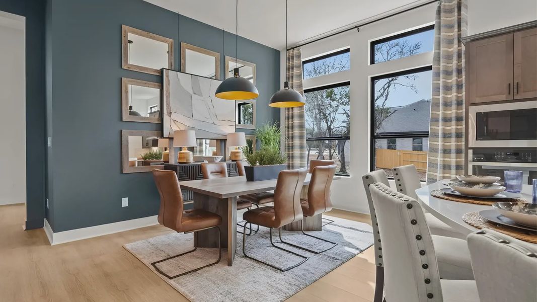 Furnished interior view inside a new home in Newhaven, Manor (Image 10).