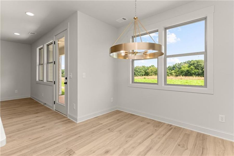 Spacious, unfurnished interior of a new home in , Madison (Image 22).