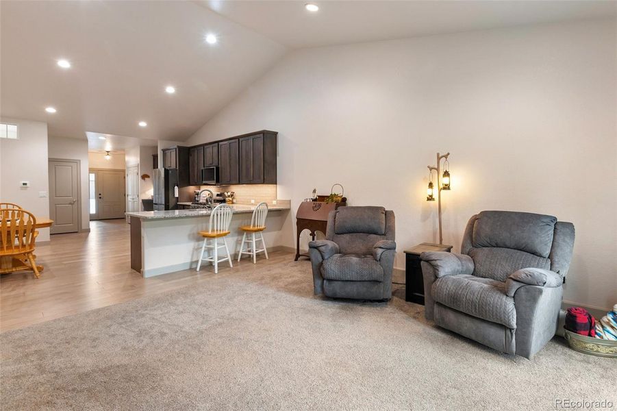 Furnished interior view inside a new home in , Woodland Park (Image 11). Furnished interior view inside a new home in , Woodland Park (Image 11).