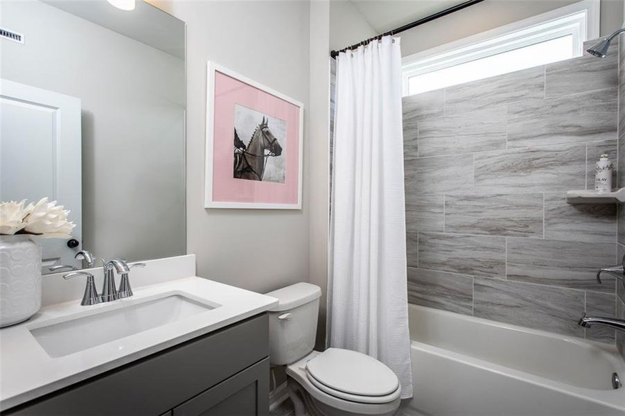 Furnished interior view inside a new home in Hopewell Reserve, Cumming (Image 5). Furnished interior view inside a new home in Hopewell Reserve, Cumming (Image 5).